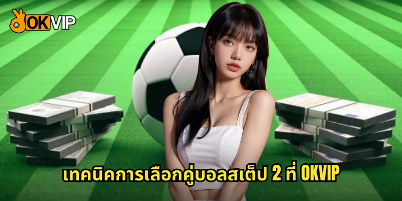 เทคนิคการเลือกคู่บอลสเต็ป 2 ที่ OKVIP